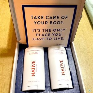 Set of 2 Native Deoderants